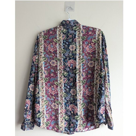 Liz Wear Floral striped blouse - Picture 2 of 6